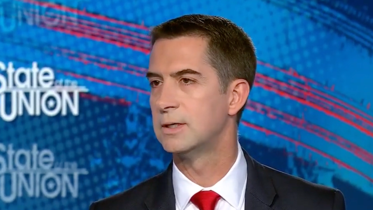 'What a farce': CNN’s Tapper buried for letting Tom Cotton spew 'MAGA lies' about Harris
