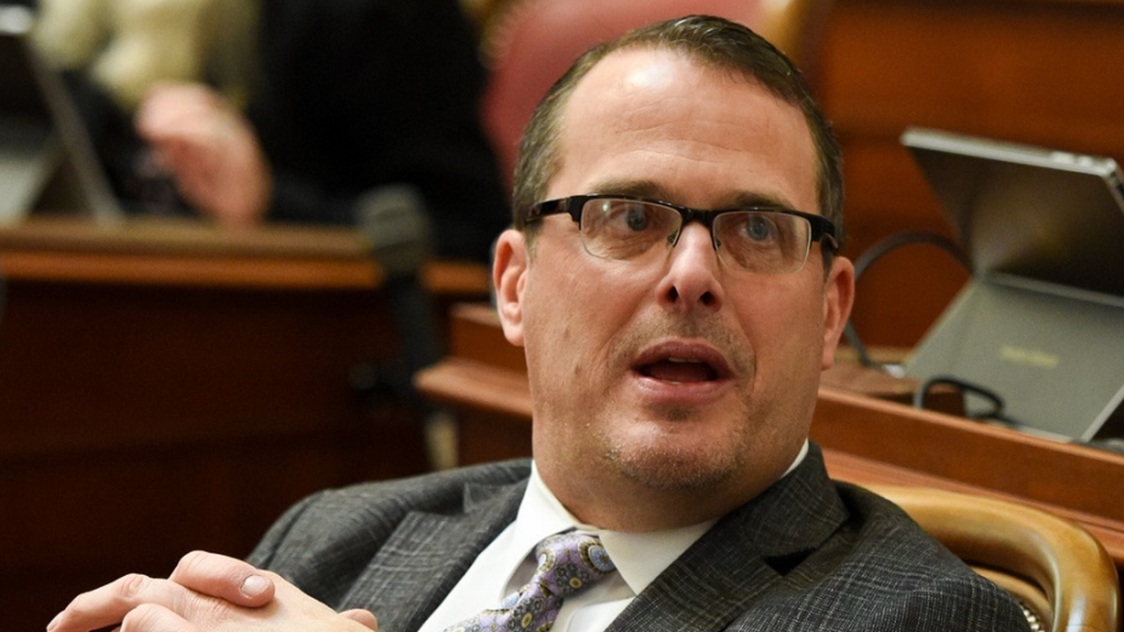 GOP lawmaker arrested for exposure was allegedly 'breathing heavy' and 'touching himself' in shop