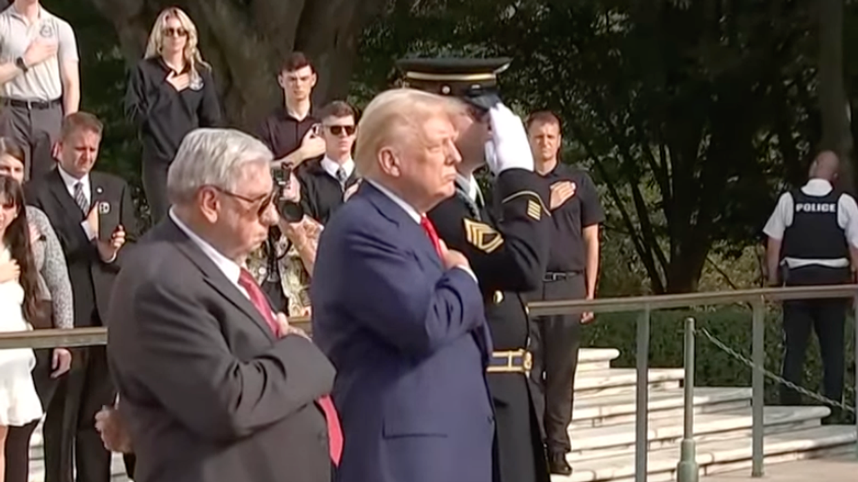 'Offensive': Trump turns Arlington visit into campaign TikTok as veterans condemn 'stunt'