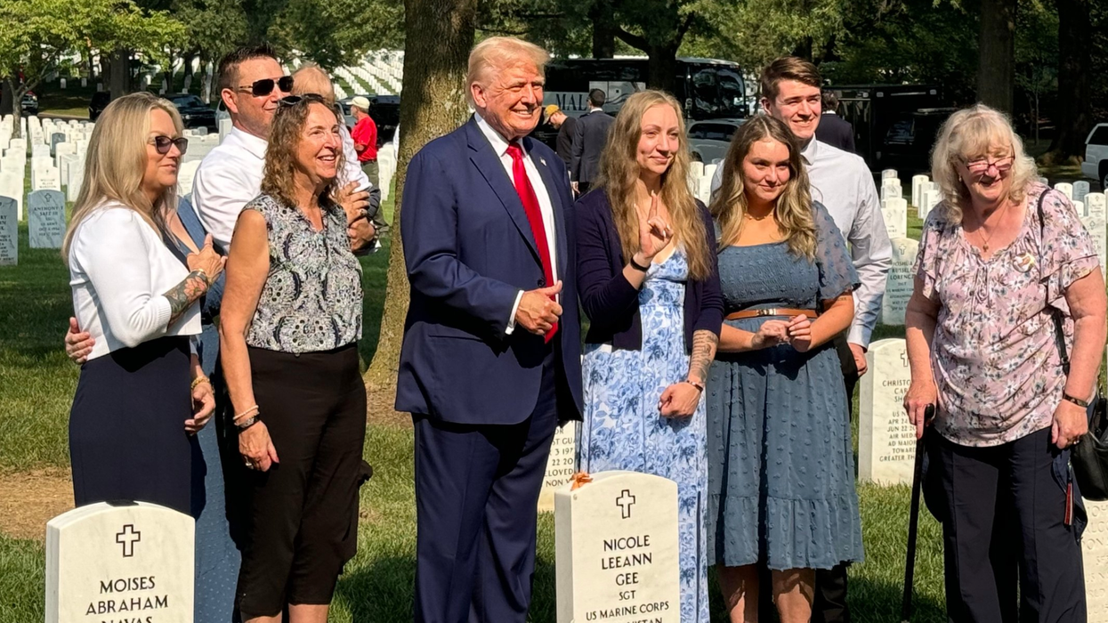 'Desecrated hallowed ground': Marine vet rips Trump’s 'truly disgusting' cemetery photo-op