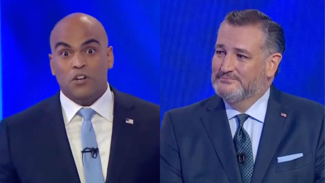 'It’s not funny': Colin Allred calls out Ted Cruz’s hypocrisy during debate