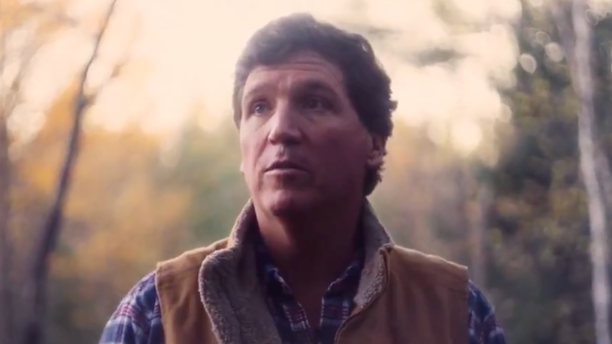 Tucker Carlson says he was 'physically mauled' in his bed 'by a demon' that 'left claw marks'