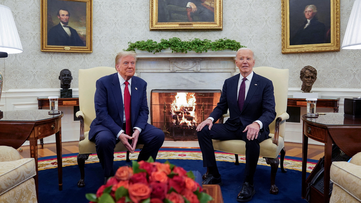 Is Biden helping Trump 'destroy American democracy?'