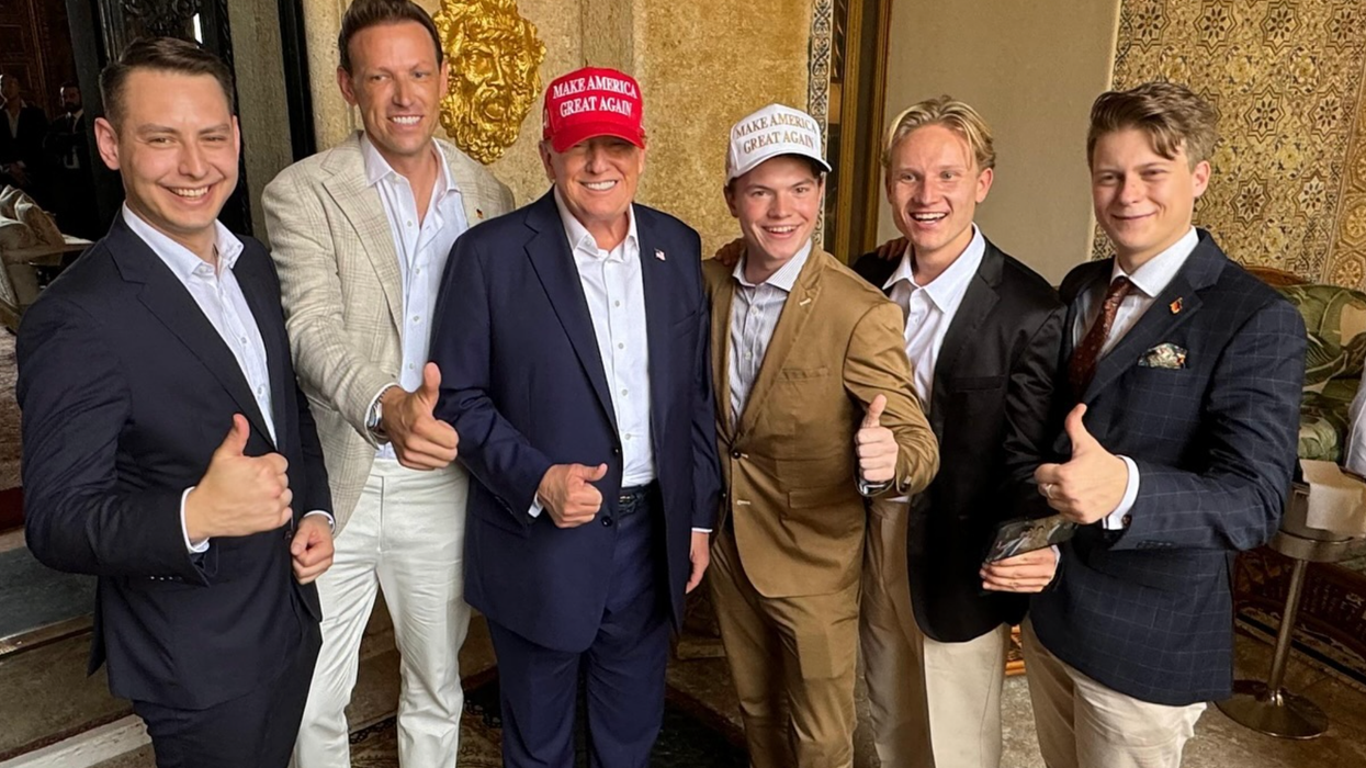 'Where’s my German friends?' Trump hosts far-right German activists who defended Nazis