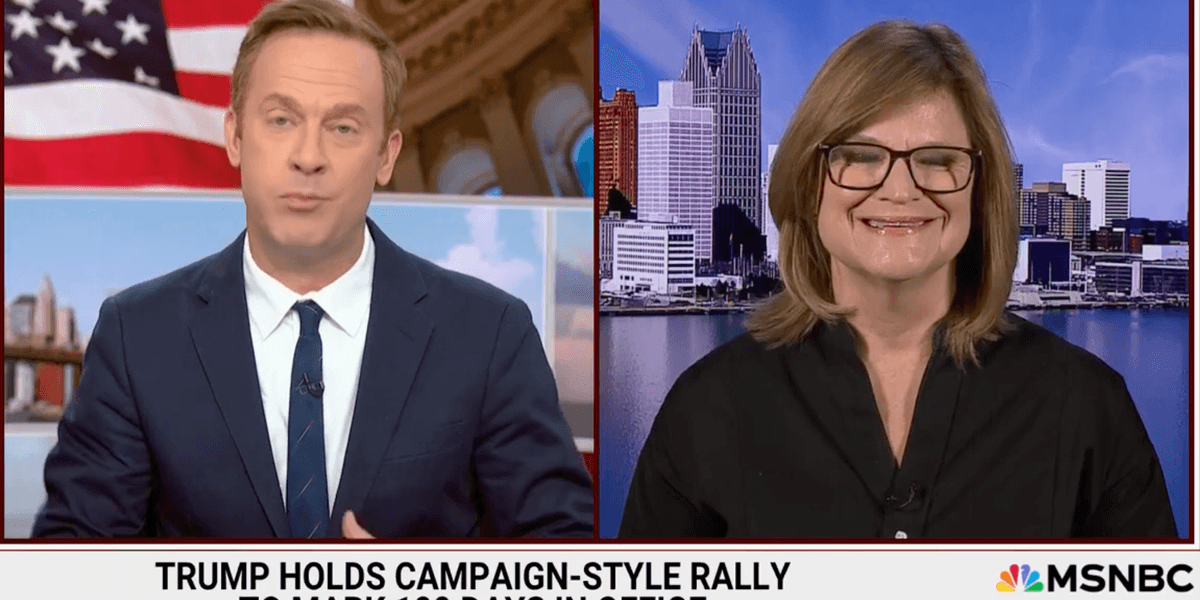Msnbc Trump Rally Map 'If you're explaining, you're losing': MSNBC panel rips Trump’s rally ...