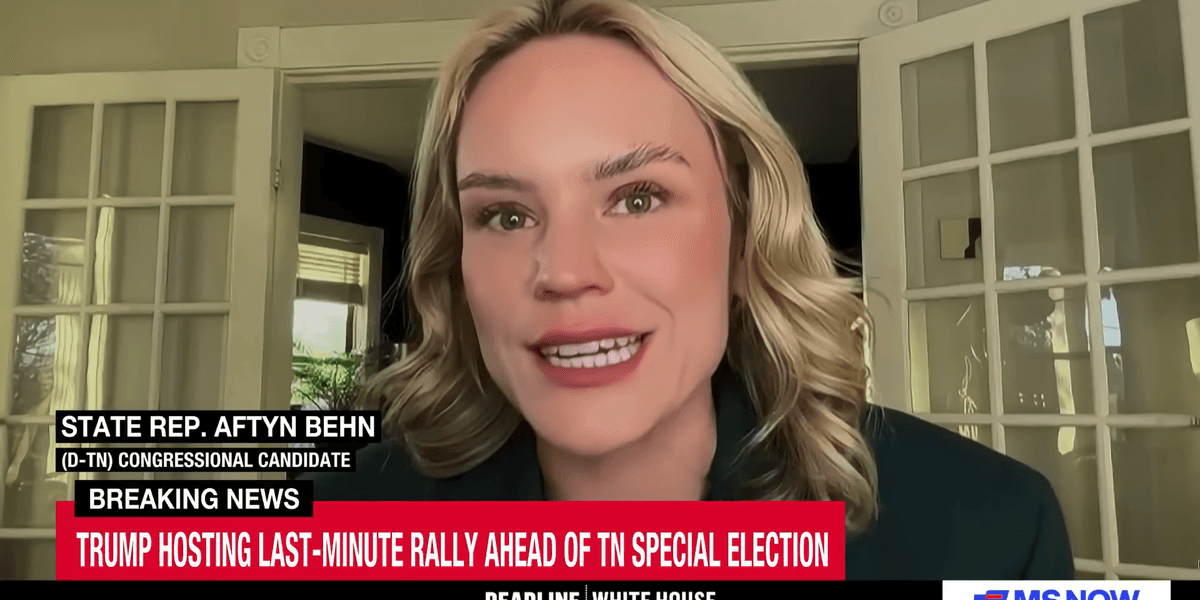 TN special election Democrat rips Trump: 'Living rent-free in the ...