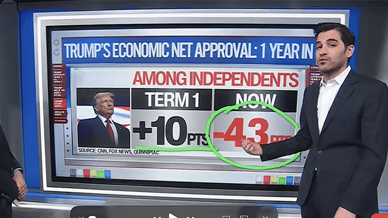 'Atrocious': Trump 'in trouble' with Republicans thanks to slumping economy