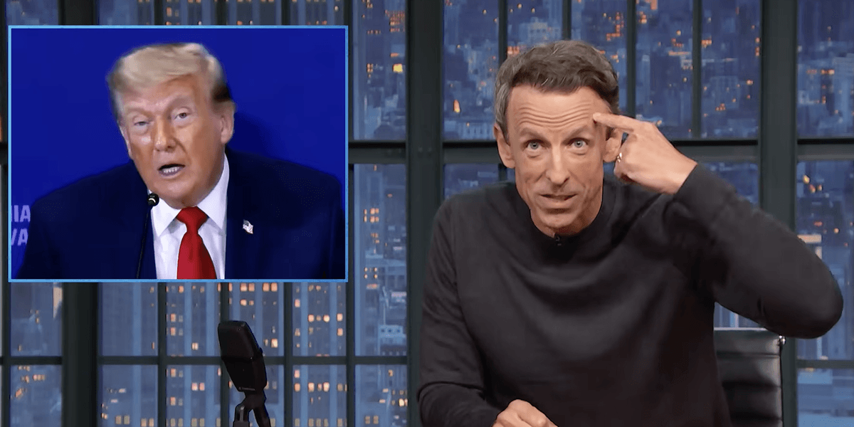 Seth Meyers believes Trump might need another cognitive exam