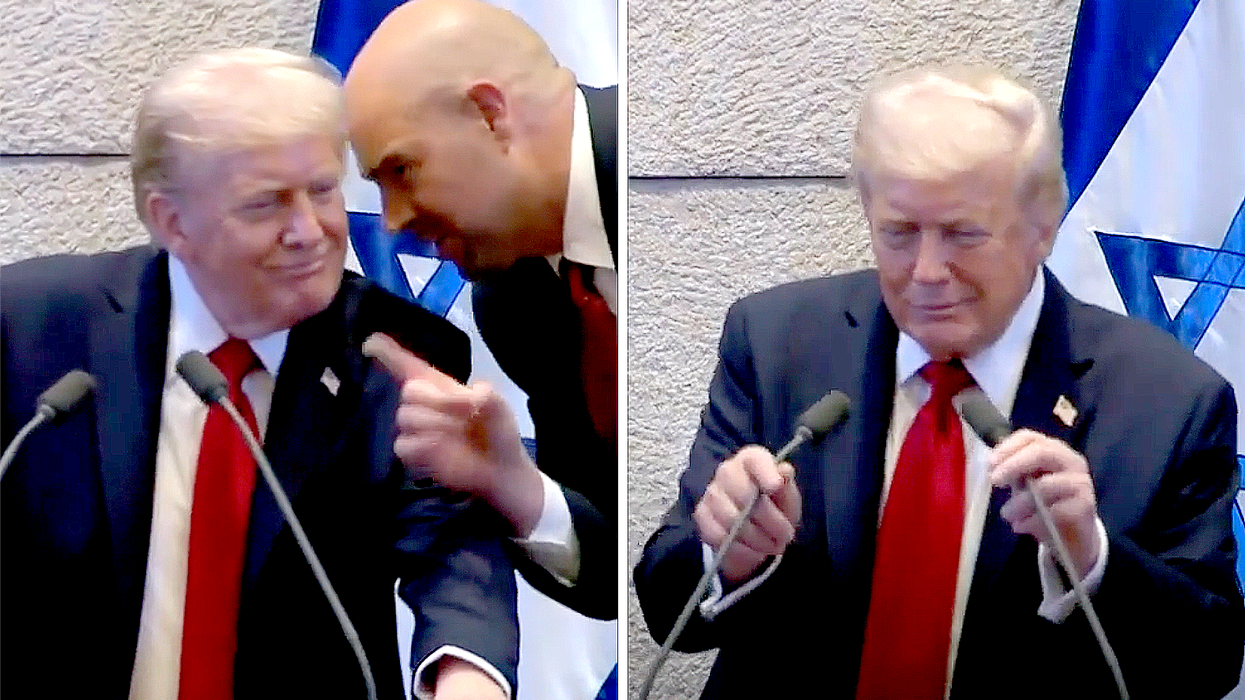 'Confused' and 'befuddled' Trump told to sit back down because it wasn’t his turn to speak