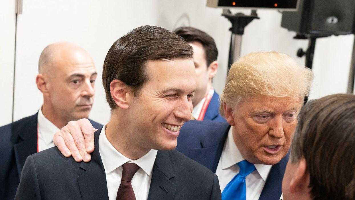 Trump joins the global Jewish conspiracy