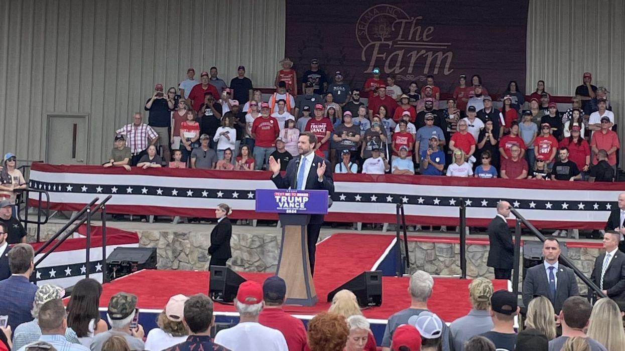 Vance tried to close with a unity pitch in NC —but Trump’s violent rhetoric got in the way