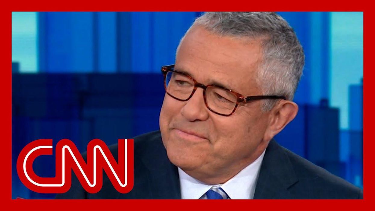 Jeffrey Toobin is back on CNN in an incredibly awkward segment and I have questions