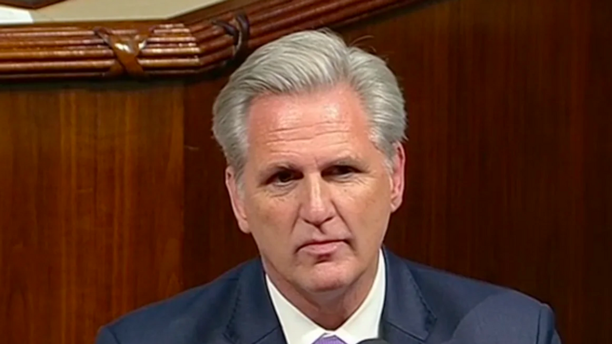 Kevin McCarthy has a new conspiracy theory about the recent guidance on masks