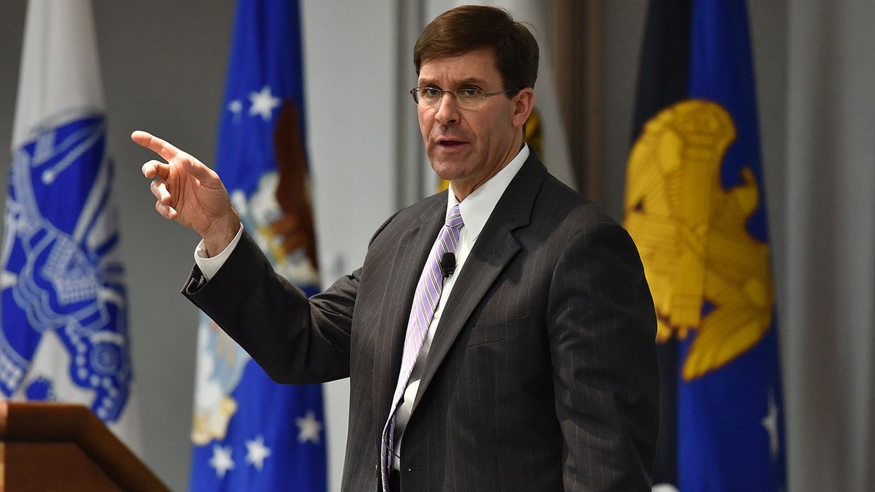 Mark Esper's exit interview offers clues to what Donald Trump may do in his final days as president