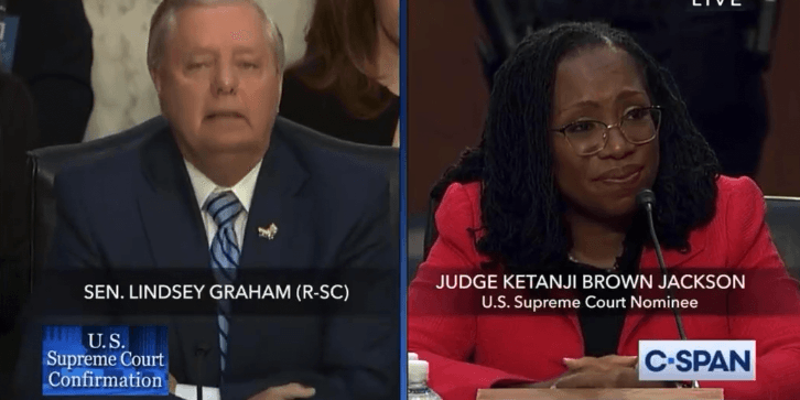 Columnist rips Lindsey Graham for 'laughably absurd' opposition to Kentanji Brown Jackson - Vimarsana News