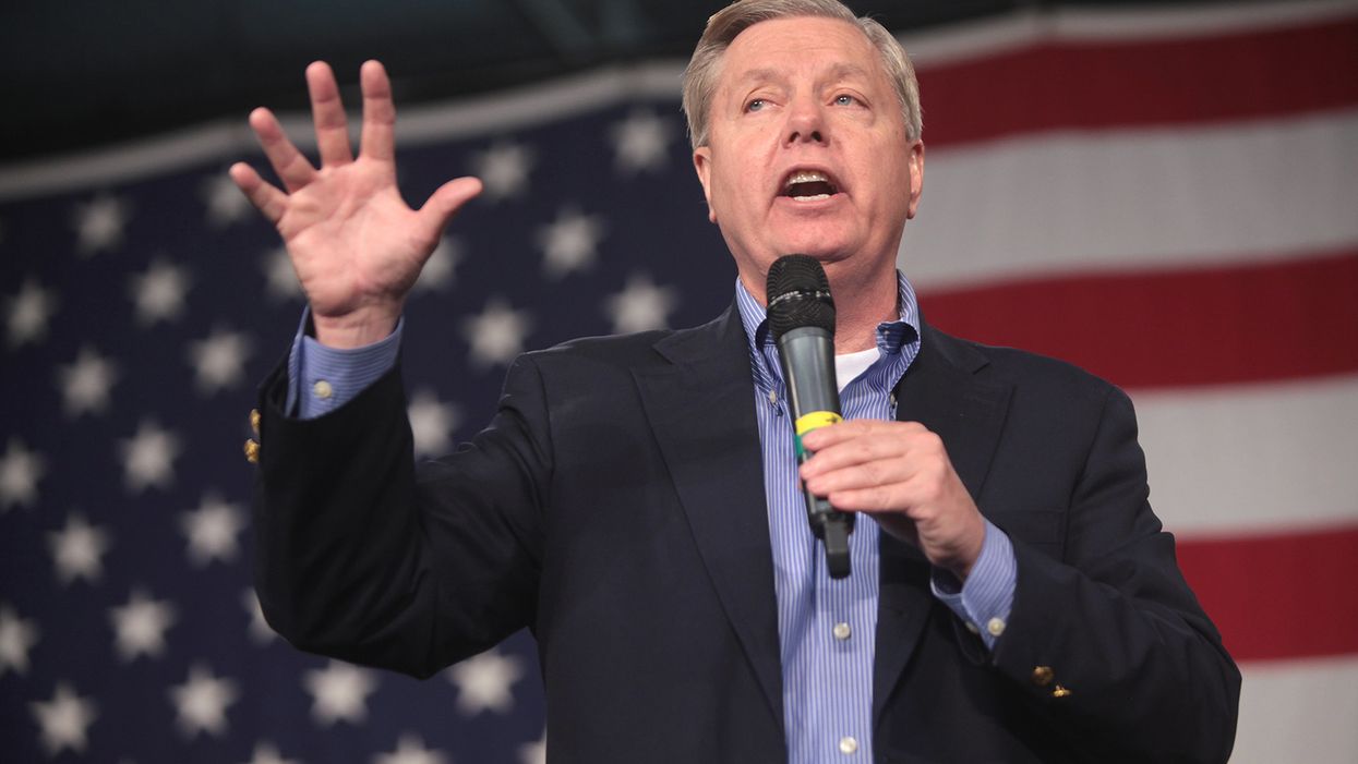 Lindsey Graham accused of committing 'a crime in plain sight' in desperate bid for campaign cash