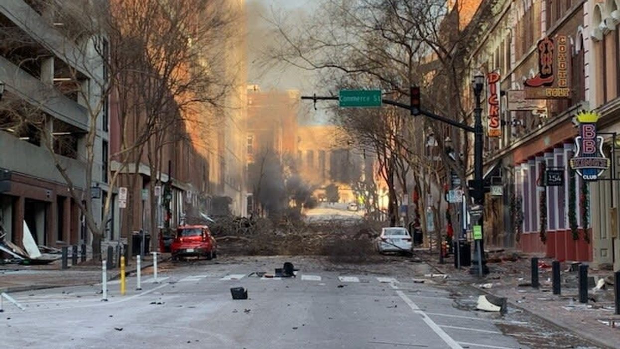 Nashville bombing eyewitness describes terrifying scene with a computerized countdown and gunshots