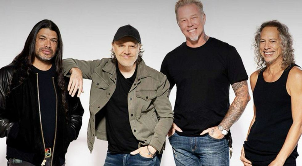 Metallica's 'not-so-secret' charity gives community colleges $1 million for 'heavy metal' trades