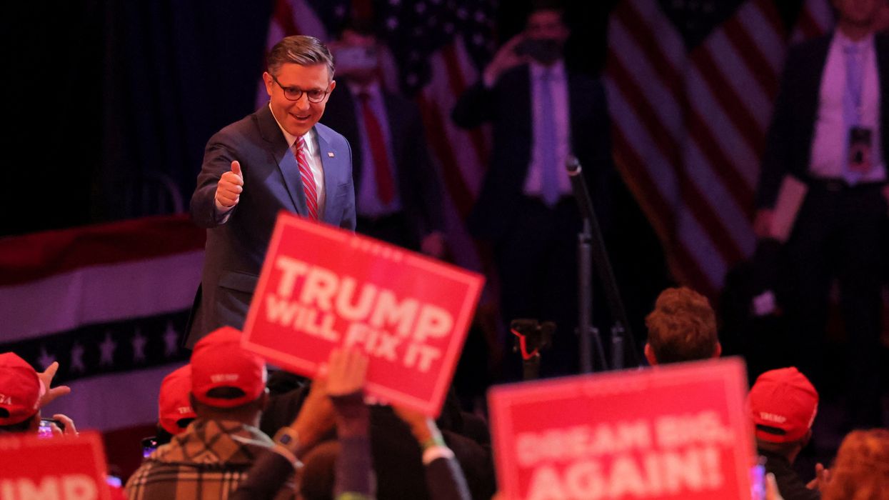 Mike Johnson’s running for his life – and possibly Trump’s
