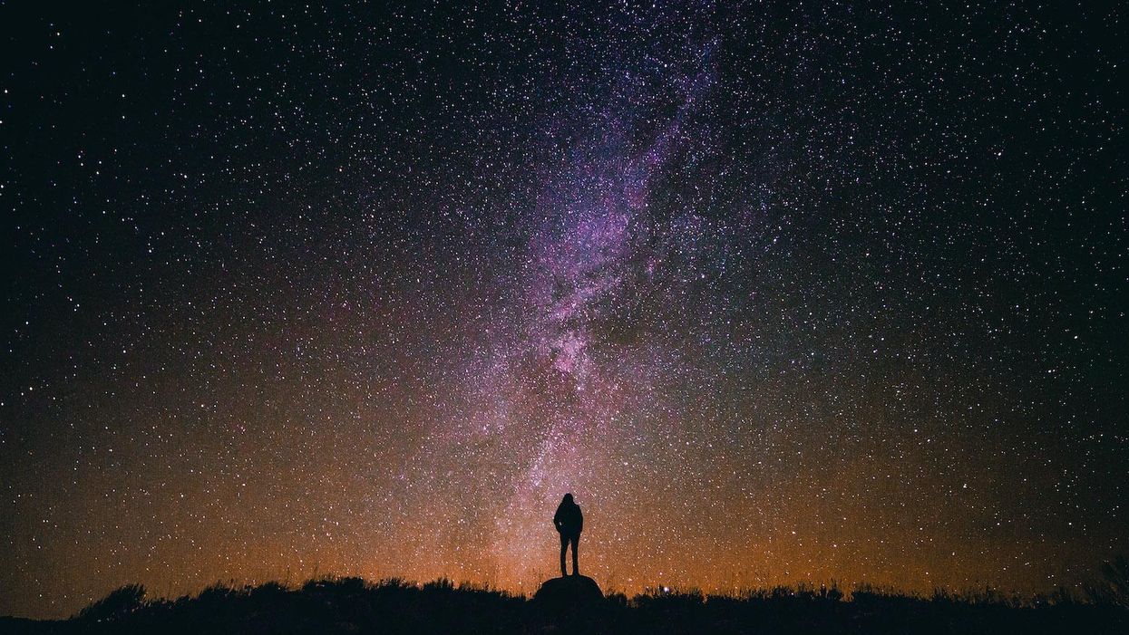 Milky Way, stars, galaxy universe, space