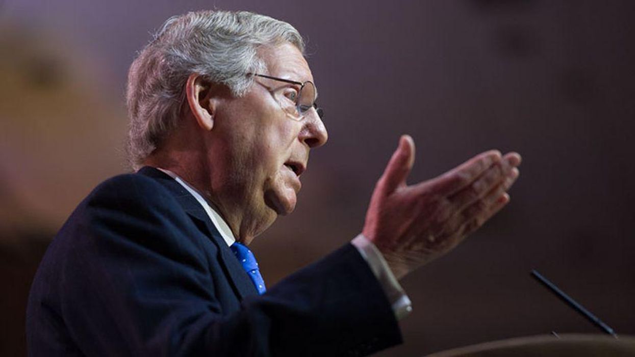 McConnell backs GOP candidate who called for 'total cleansing' and allegedly threatened to blow his wife’s 'brains out'