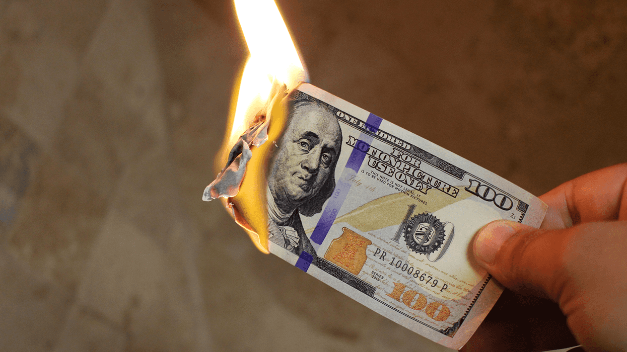Trump 'burning American’s money' to play out his 'gangster nation' fantasy