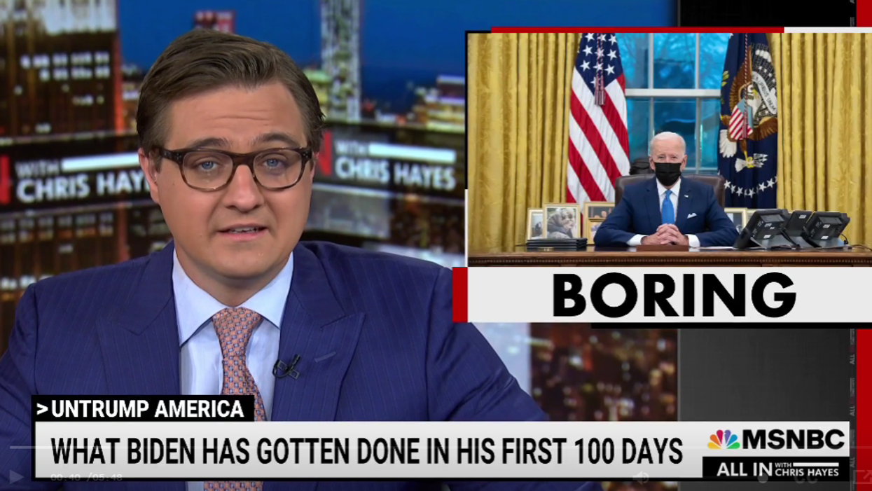 'Ticking every box': MSNBC's Chris Hayes breaks down how Biden managed to succeed where Trump failed miserably