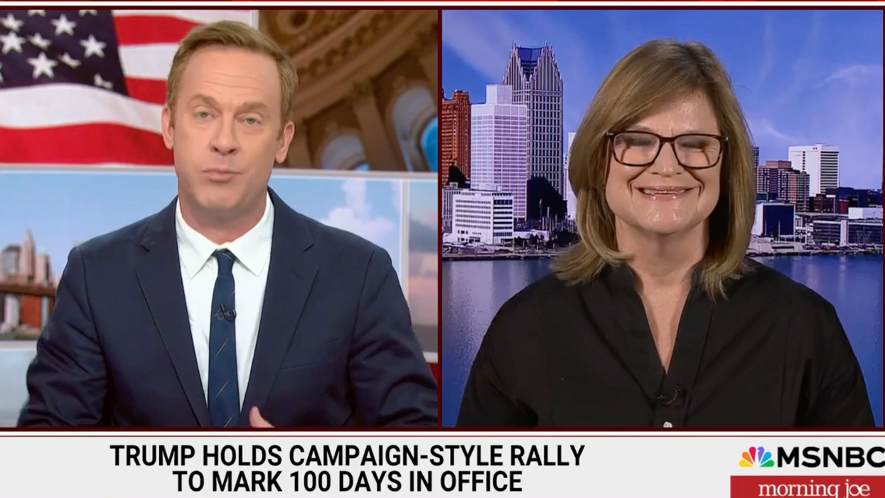 'If you're explaining, you're losing': MSNBC panel rips Trump’s rally — and crowd size