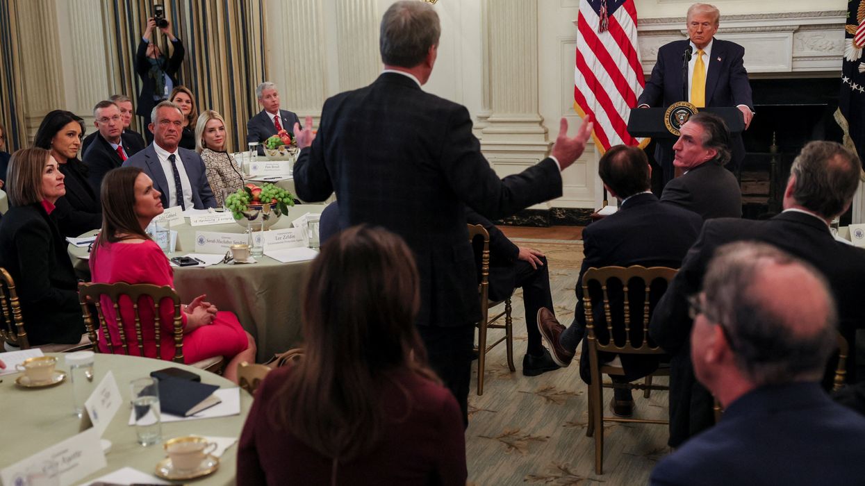 'Not helping': Governor details Trump 'hour-long diatribe' after 'off the rails meeting'