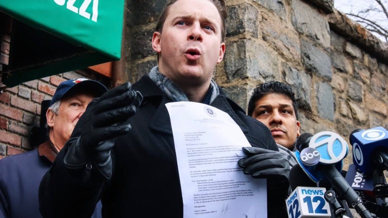 'Lowest of scum': George Santos 'owned' for attack against Dem lawmaker vying to oust him