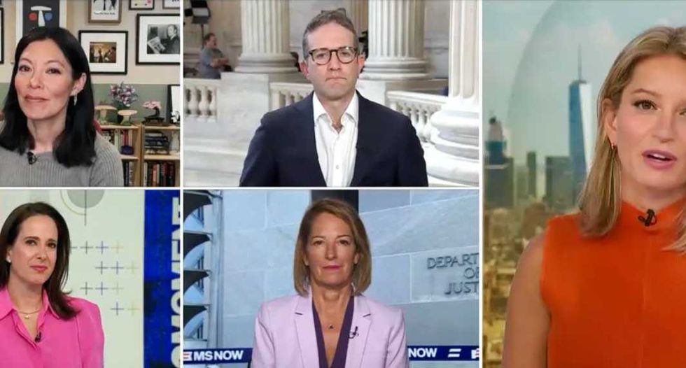 'They always fold': MS Now panel expresses disgust with Trump’s subservient GOP