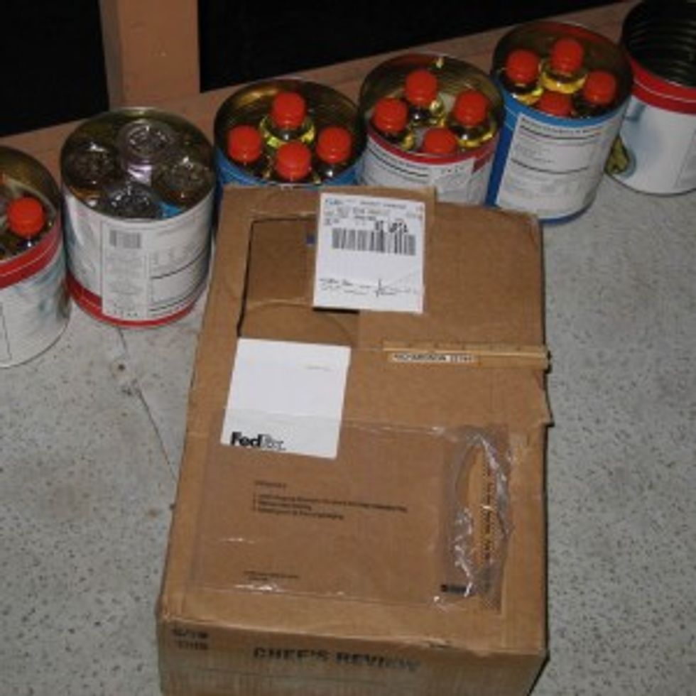 PCP intended for shipment via FedEx.