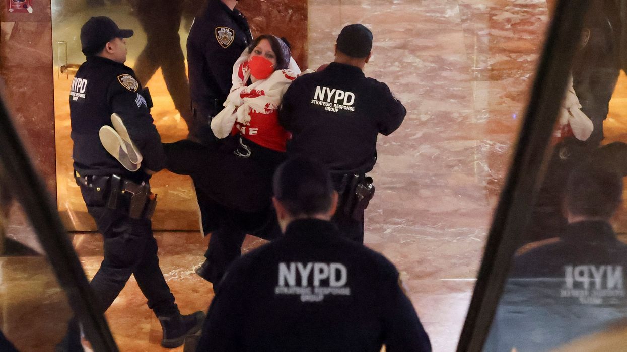 Protesters occupy Trump Tower demanding release of Mahmoud Khalil