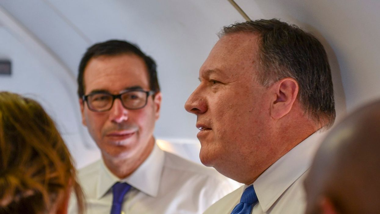 Mike Pompeo and Steve Mnuchin have taken part in discussions to invoke the 25th Amendment