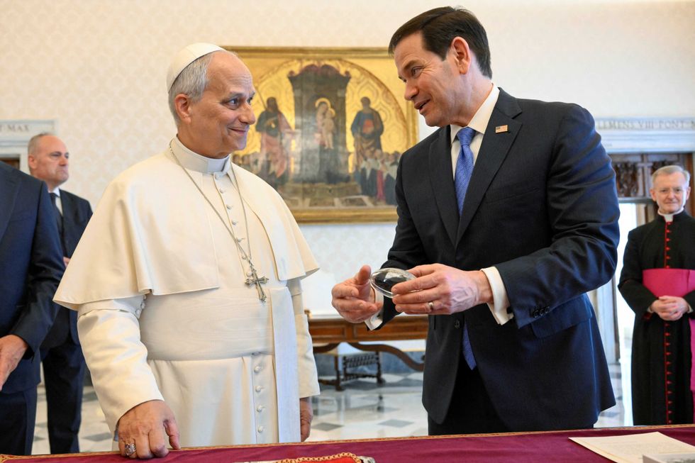 Marco Rubio torn apart for bizarre gift he gave Pope Leo