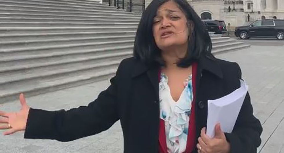 Jayapal confronts top Pelosi aide over 'inappropriate' effort to undermine Medicare for All