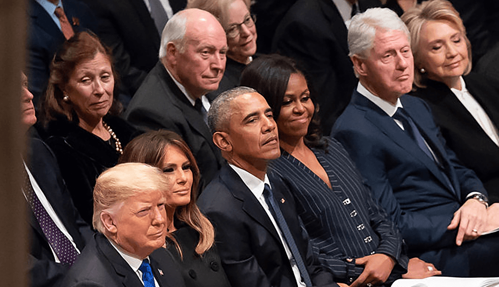 Every other living president busts Trump for lying about talking to them