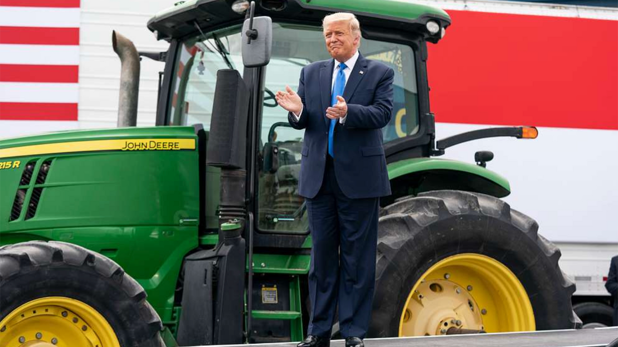 'We’re barely making it': Trump-voting small farmers buckle under president’s policies