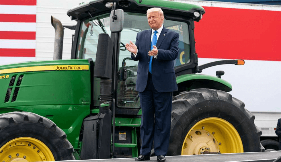 Trump bails out his loyal supporters as economy tumbles: report