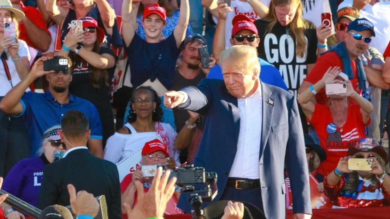 Statue depicting Trump assassination attempt 'spotted in' Oval Office