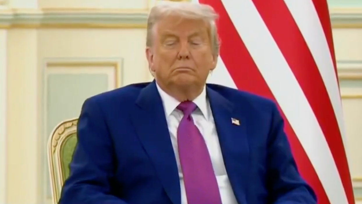 'Utter embarrassment': Trump mocked after he 'fell asleep' in meeting with foreign leader