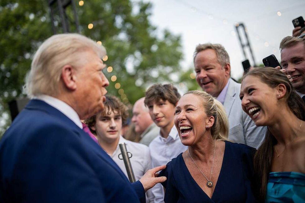 Marjorie Taylor Green unleashes MAGA meltdown over 'snake' Trump