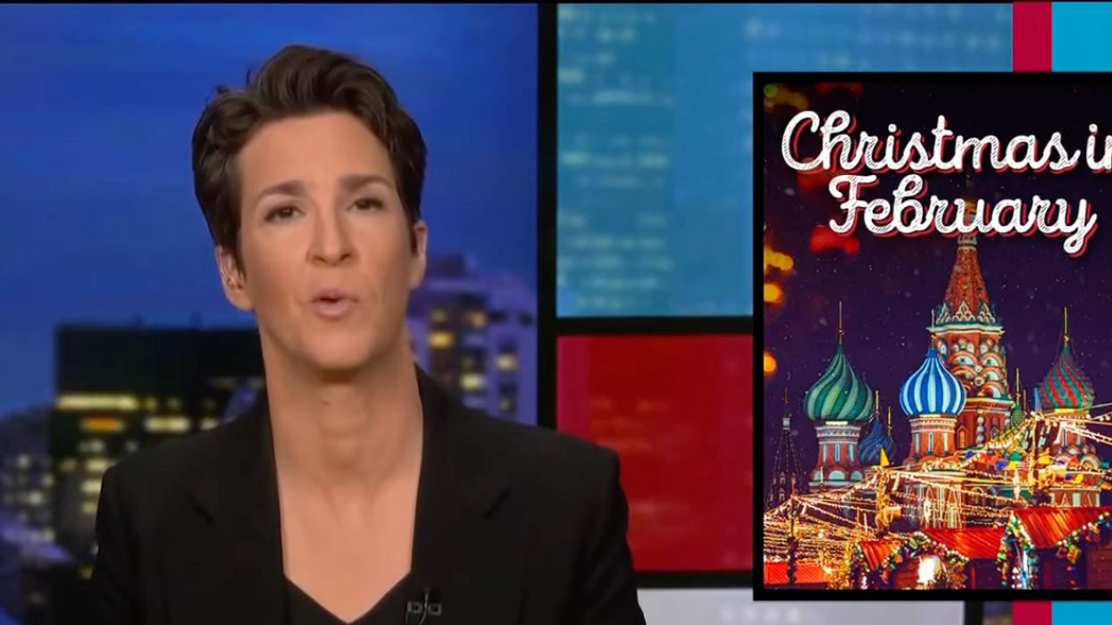 'Kremlin Christmas': Maddow raises alarm on Trump nominee linked to Russian propaganda