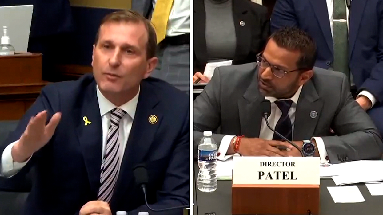 'You are part of the cover-up': Trump’s FBI chief confronted with his own words over Epstein