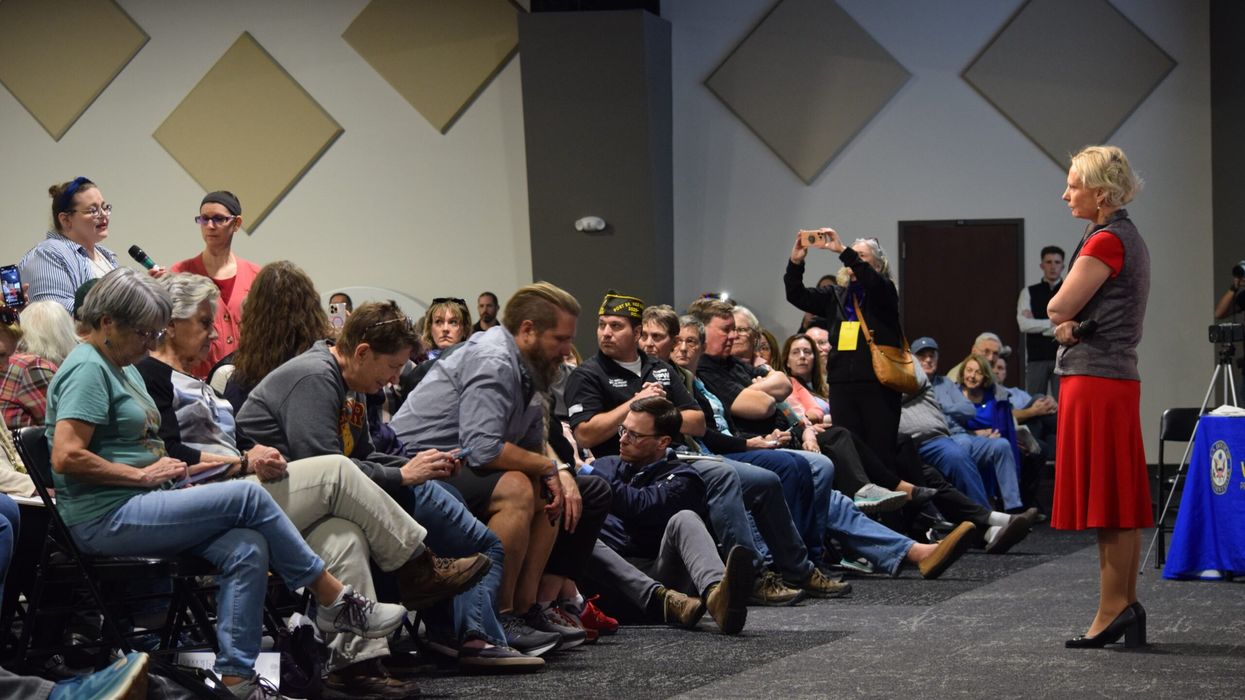 'We don’t trust you!' Two-hour shouting match erupts at red state Republican's town hall