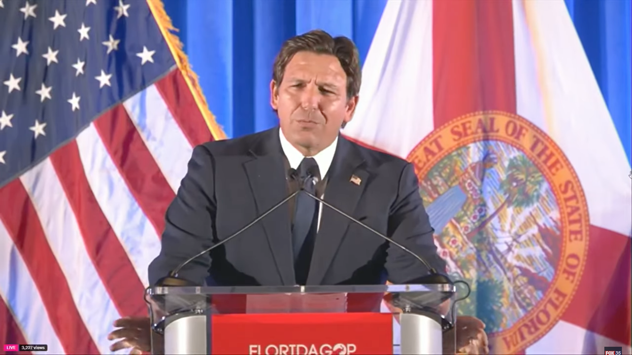 'Done everything they can to avoid hearing from' us: Veteran interrupts GOP celebration in Florida