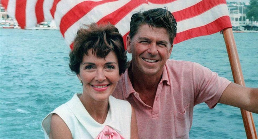 Trump praises himself with fake Reagan quote — and immediately gets busted