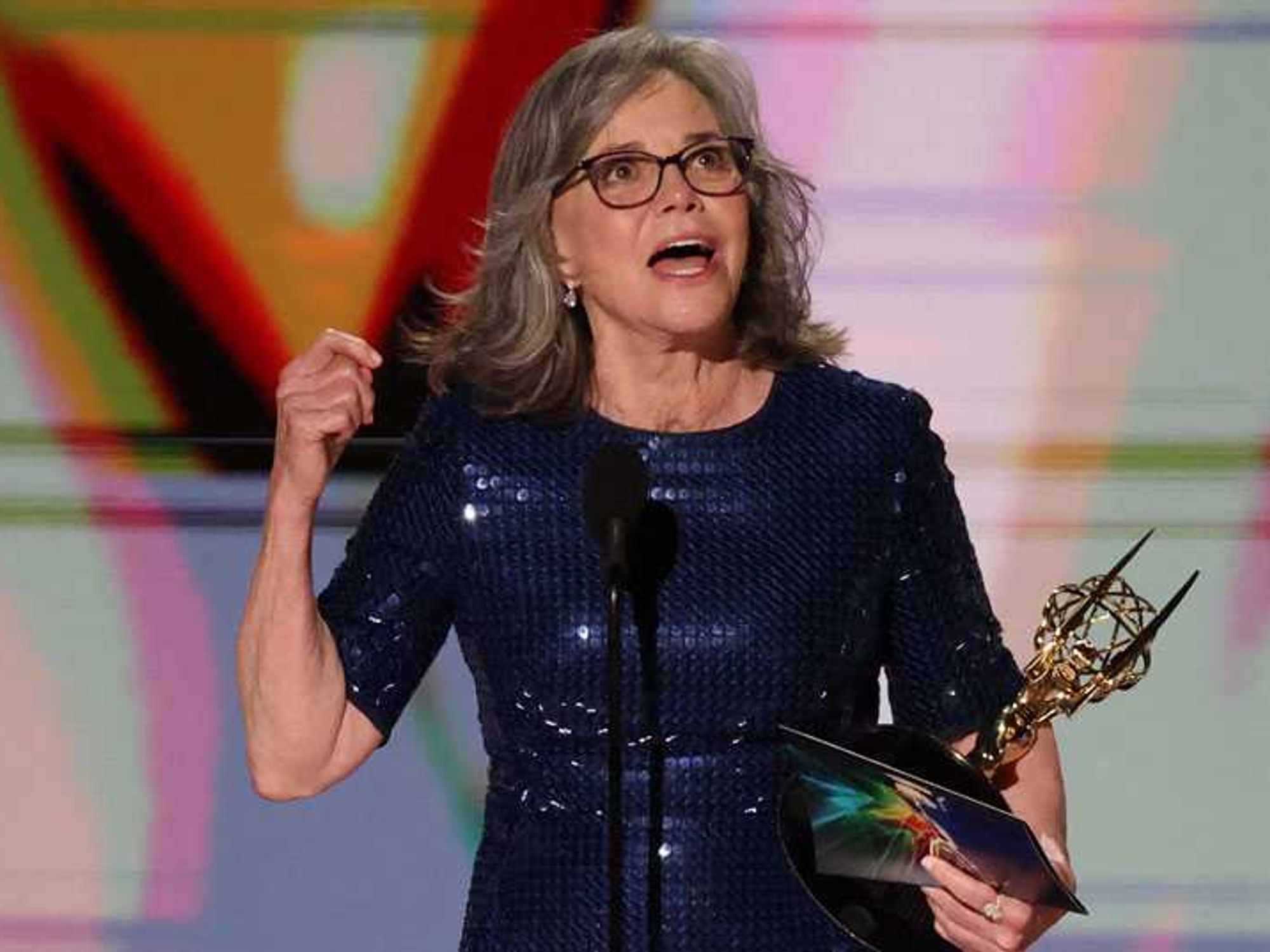 The 6 words Sally Field used to completely defy Trump at the Emmys