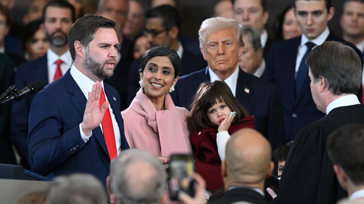 'Fake tough guy': JD and Usha Vance blasted for Greenland threat and 'aggressive' visit