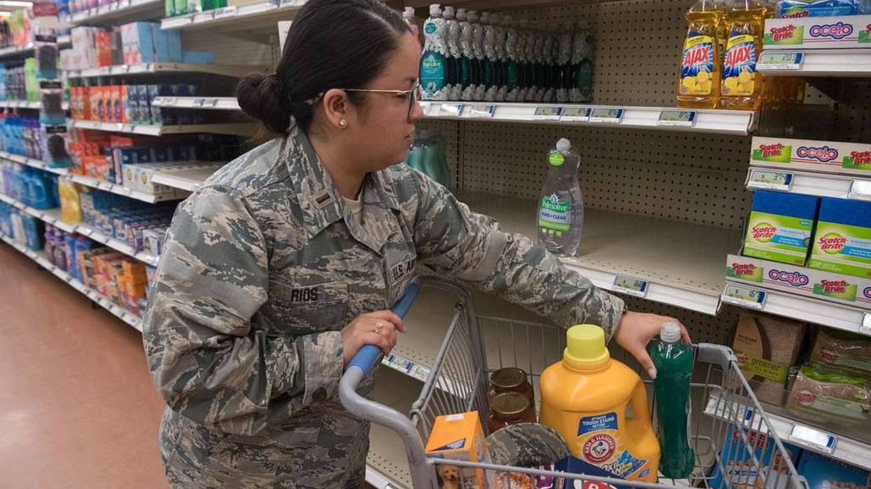 'Real panic': Military families in 'full-blown crisis' over being unable to afford food